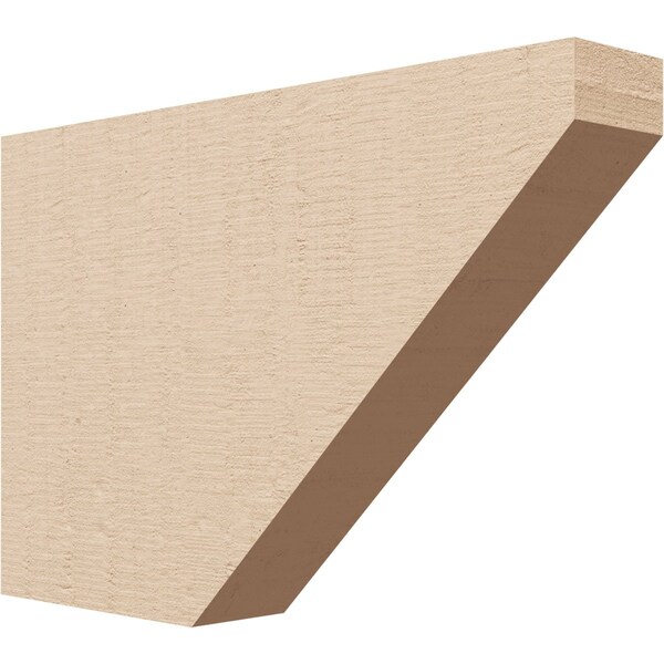 Ekena Millwork 2in. W x 8in. H x 12in. L Concord Woodgrain TimberThane Rafter Tail, Primed Tan RFTUR02X08X12CONRCPR - main